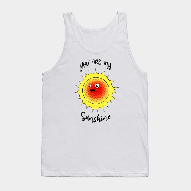 Sunshine Love Tank Top by Art by Nabes